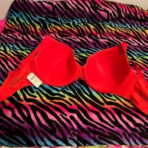NWT 36DDD Red Soma Underwire Bra